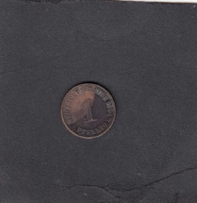 Beschrijving: 1 Pfennig  